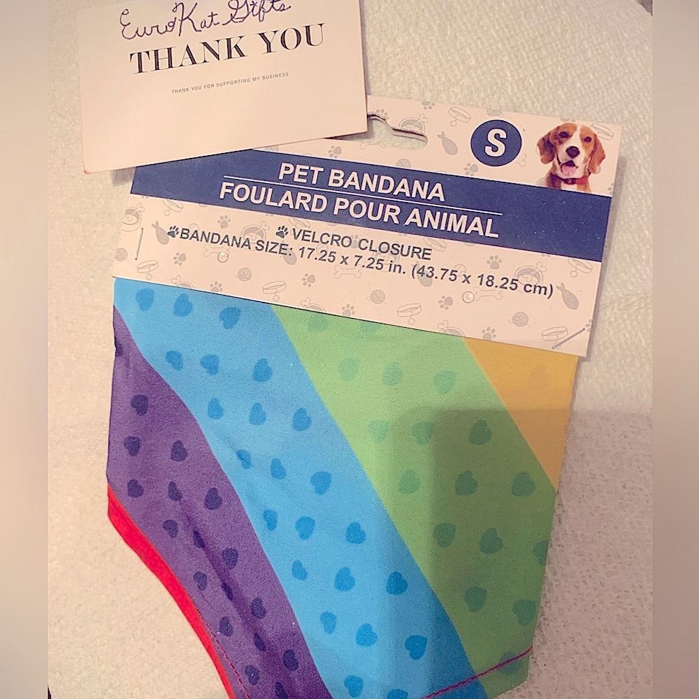Pet Bandana Small for Dog or Cat NEW in Package